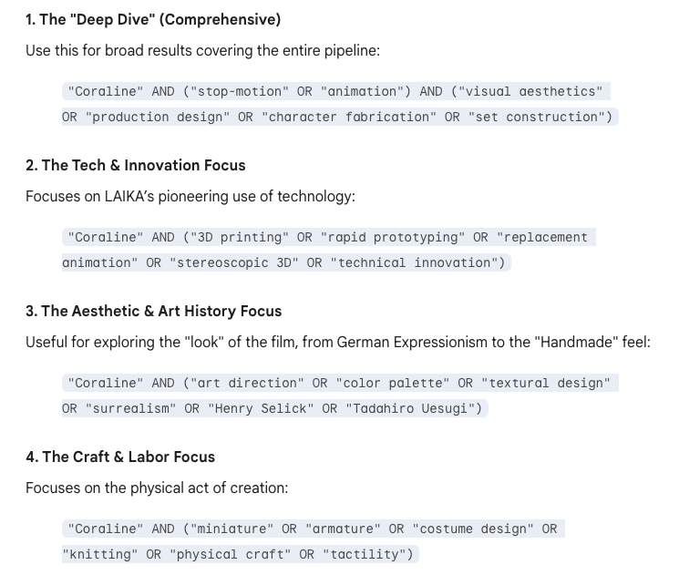 image showing the Boolean Search Elements